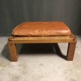 1960's pierre chapo s20 stool / footstool