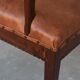 Pair of art deco 1930 rosewood Chair