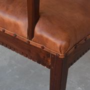 Pair of art deco 1930 rosewood Chair