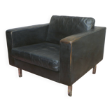 Early COR leather lounge chair, 1950s