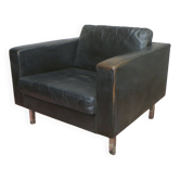 Fauteuil en cuir COR, années 1950