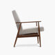 Paire de fauteuils fox des années 70