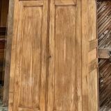 Antique wardrobe in a chic country style