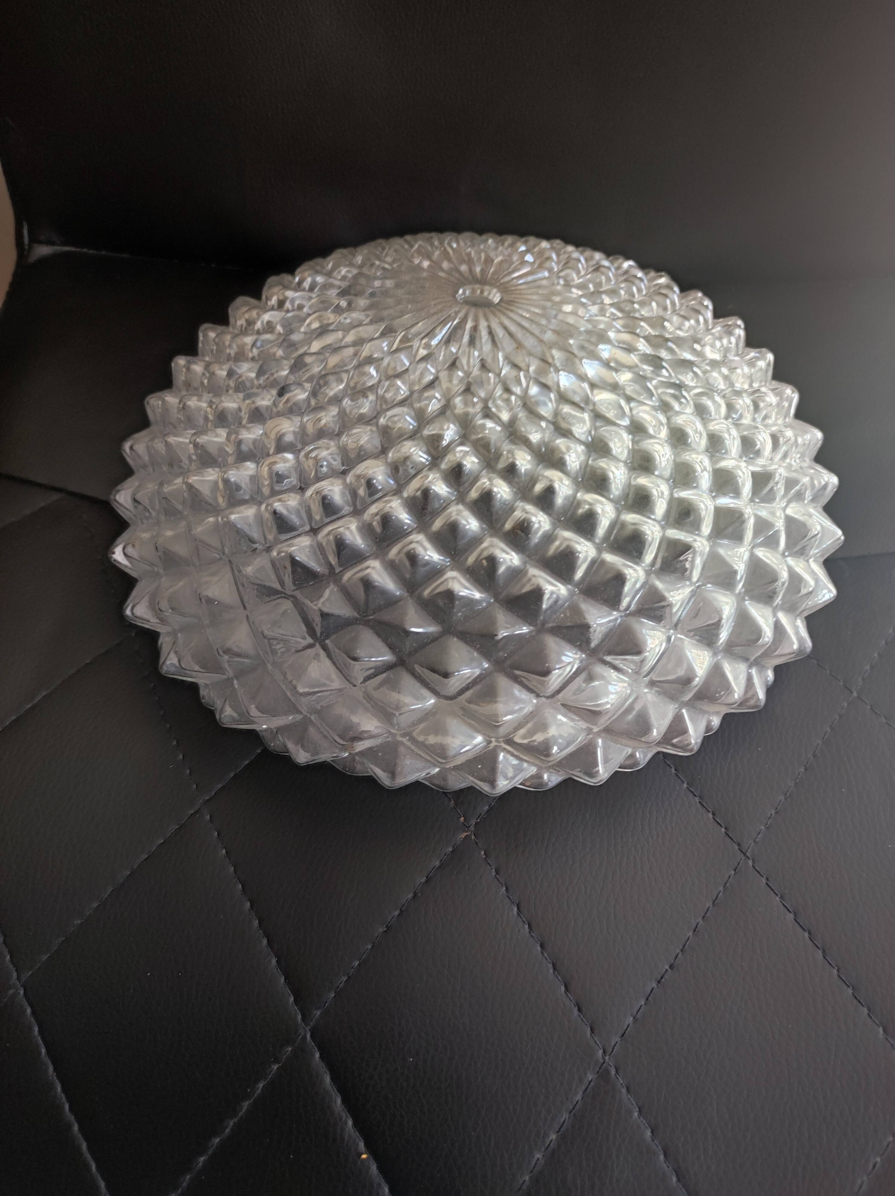 Pineapple glass globe for ceiling chandelier lamp