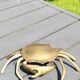 brass jewelry vintage box