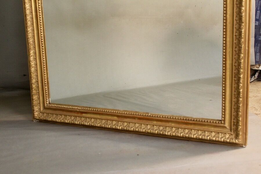 Golden Mirror with Fronton