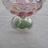 Set of 9 fruit cups, ice creams, desserts, standing