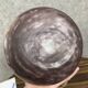 After Muller: marbled glass ball vase, Art Deco period, circa 1930