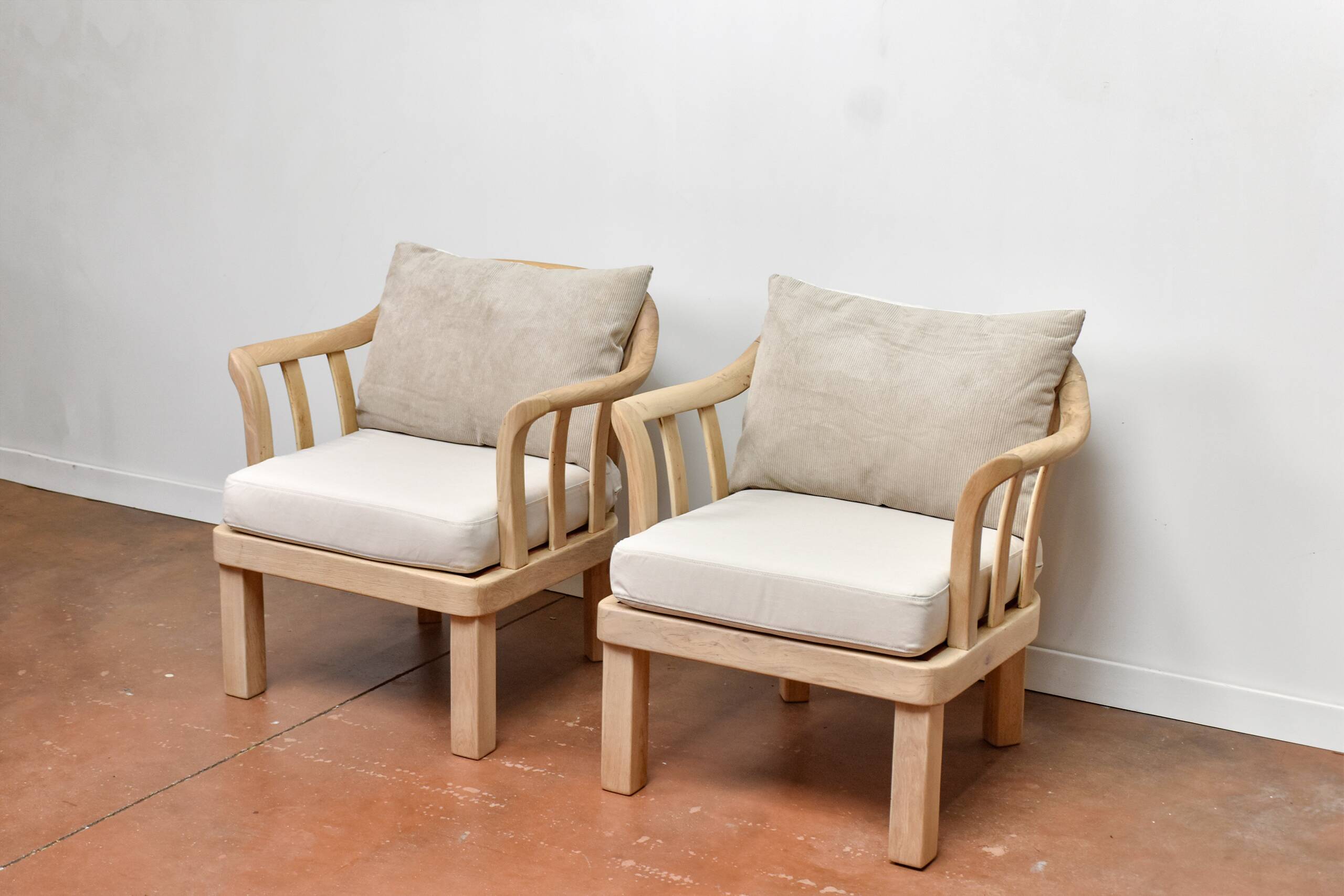 Oak armchair