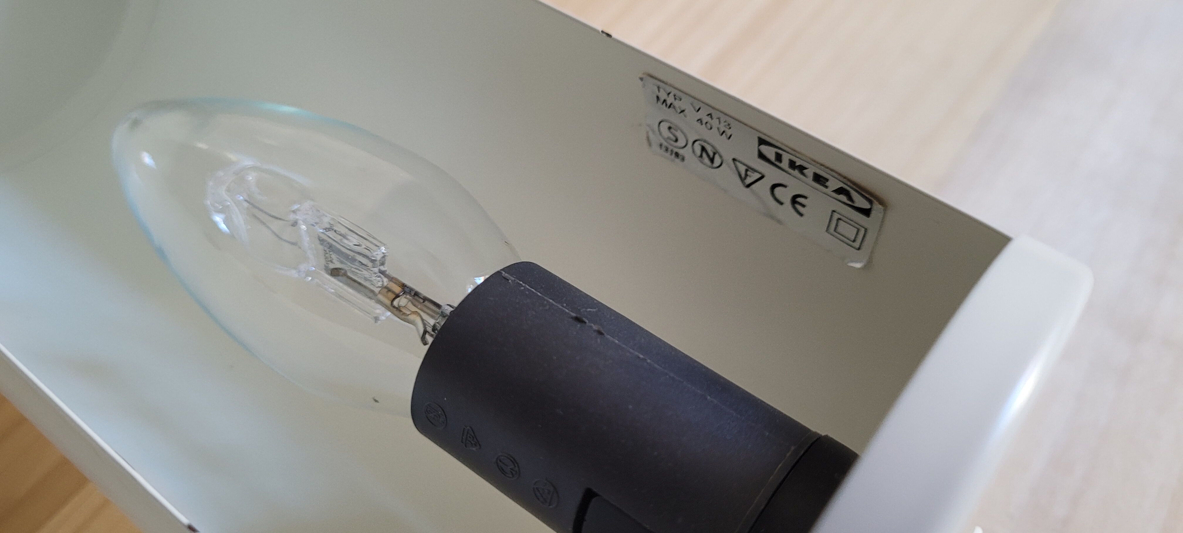 Set of 4 swivel roller wall lights Ikea