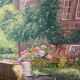 Tableau peinture sur toile encadrée pont aven Bretagne par Christine durvis vintage