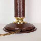 Le Tanneur leather lamp
