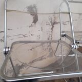 Series of 3 chairs model "plia" by Giancarlo Piretti by Castelli