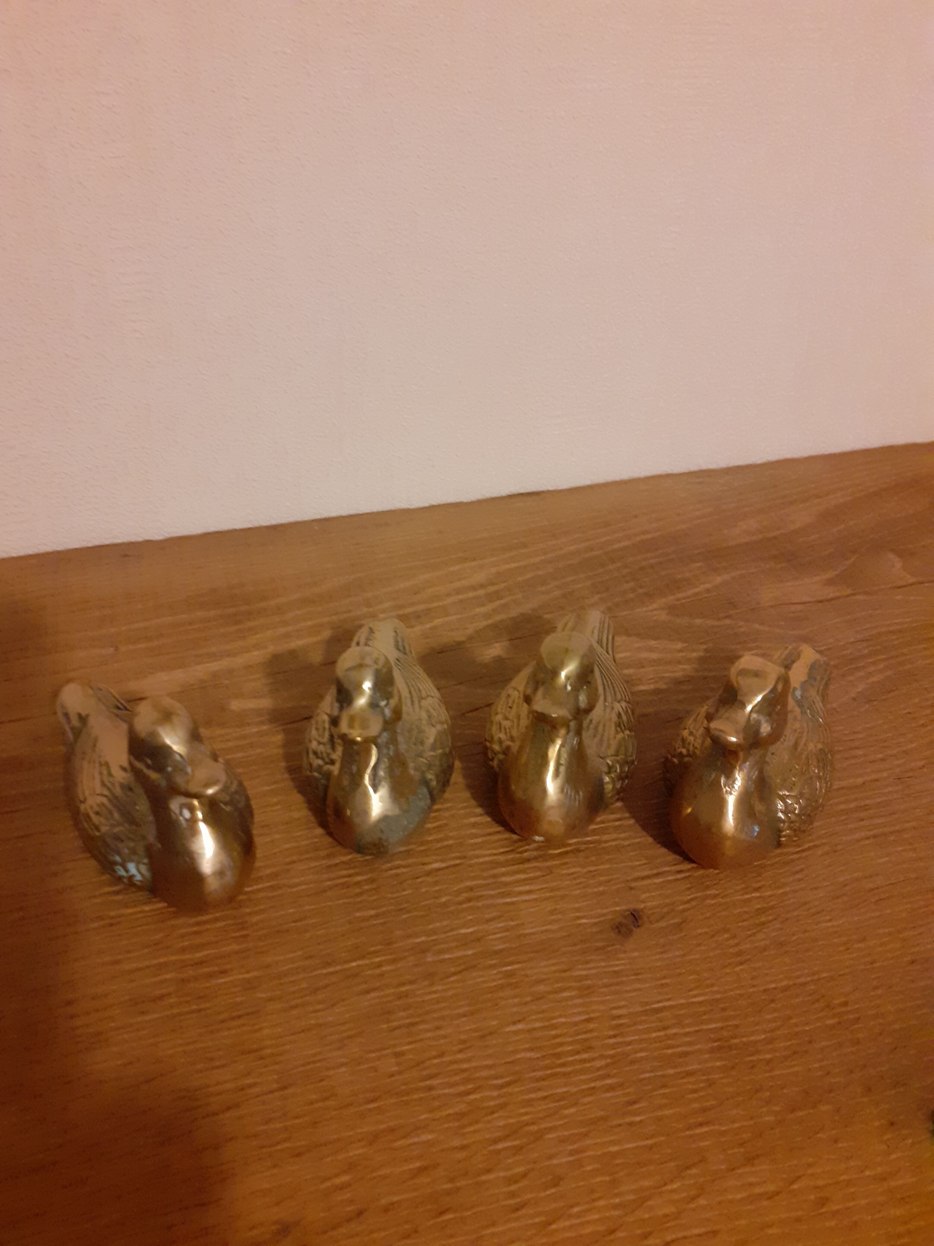 Brass ducks