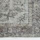 5x9 Gray & Black Oriental Vintage Rug 170x275Cm SK 6991