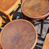 6 chairs bistrot XXe