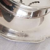 Beurrier ancien Coquillor en  argent