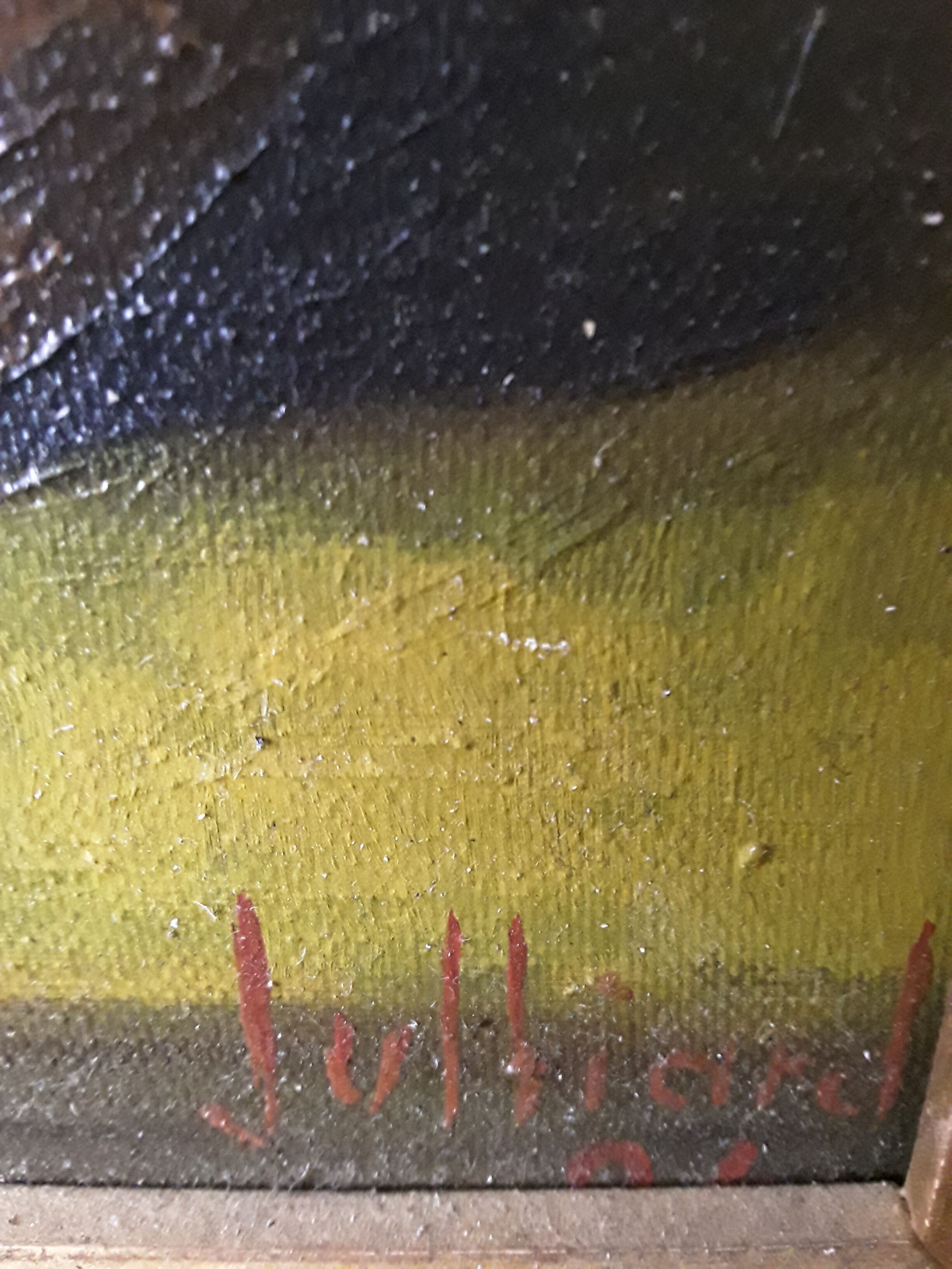 Still life oil painting