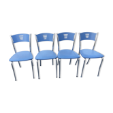 Metal and chrome chairs