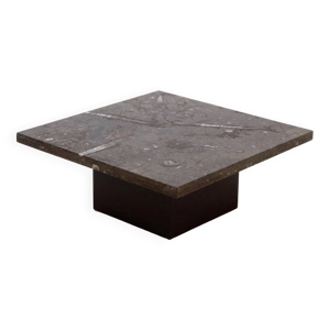 rare table basse en pierre - 1970