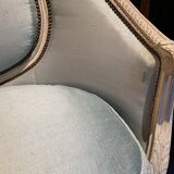 Louis XVI basket sofa from the 18th century