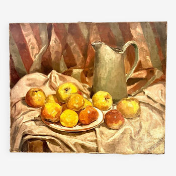 Nature morte aux pommes