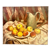 Still life with apples