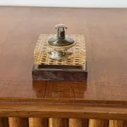 Mid-century lucite table lighter, Italy 1970s