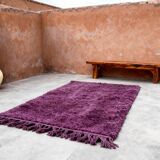 Handwoven traditional pure wool rug 1.4/2.6 m
