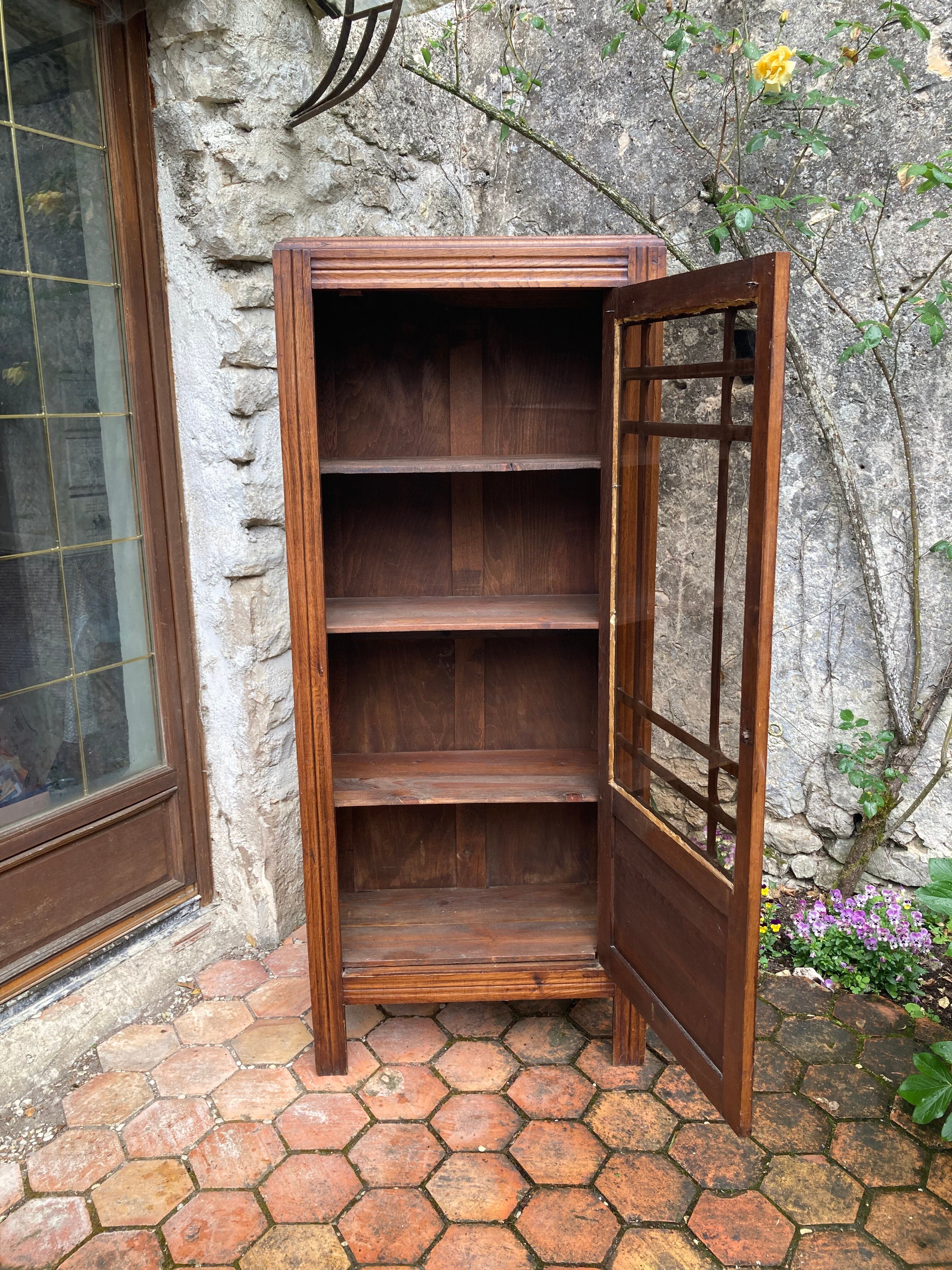 Armoire vitrée style art déco