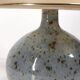 Vintage table lamp in glazed ceramic, 1950s style.