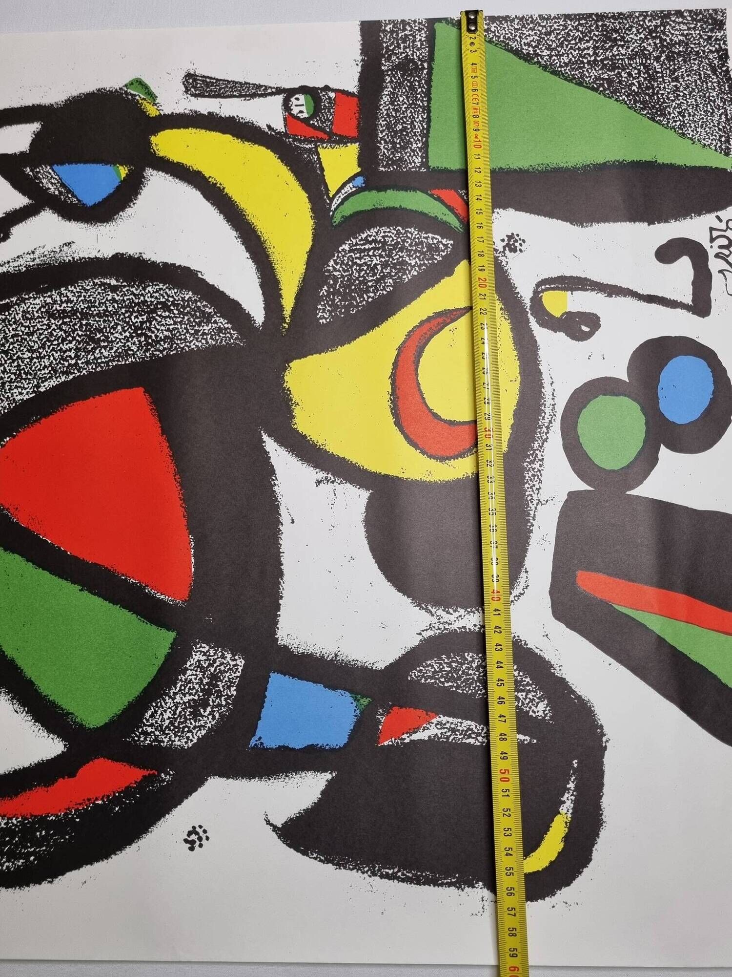 Original poster Football World Cup Spain 1982 after Joan Miró