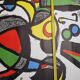 Original poster Football World Cup Spain 1982 after Joan Miró