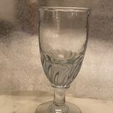 3 old blown glasses
