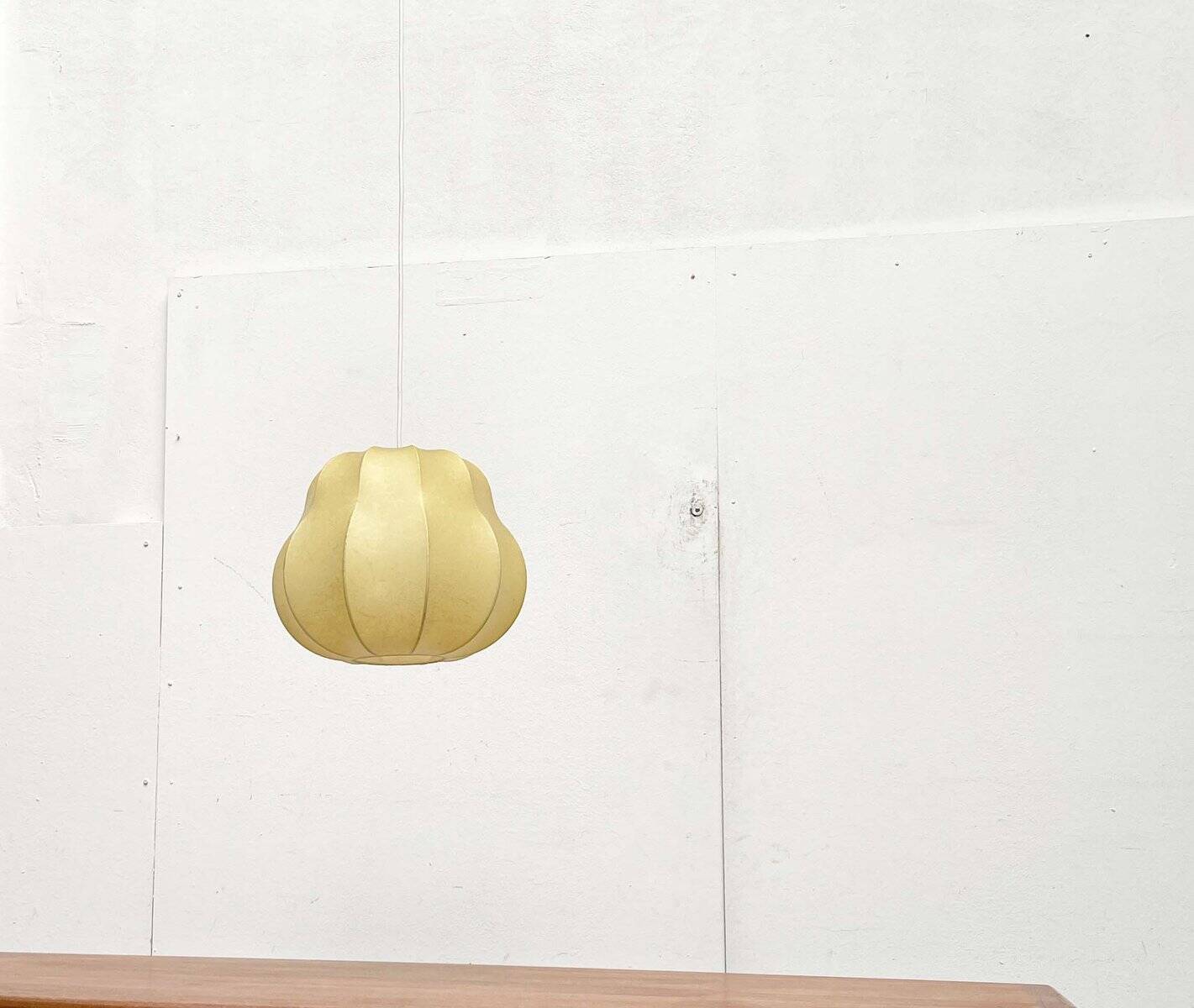 Suspension Cocoon Mid-Century Modern by Friedel Wauer for Goldkant Leuchten, 1960s