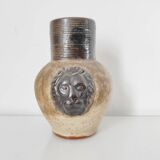 Small vase with lion heads Armogrès
