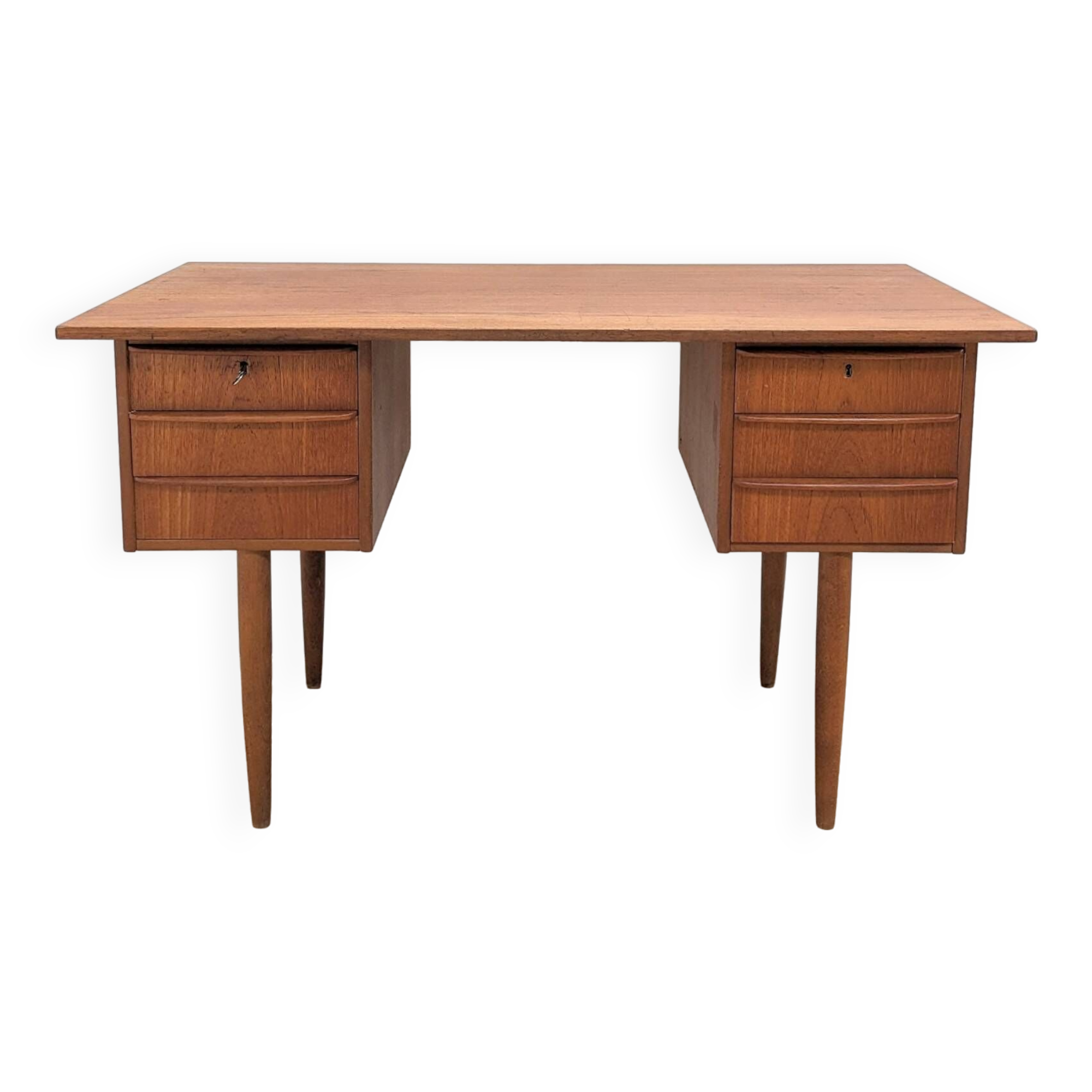 Danish vintage teak desk