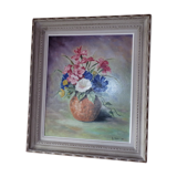 Oil on still life panel