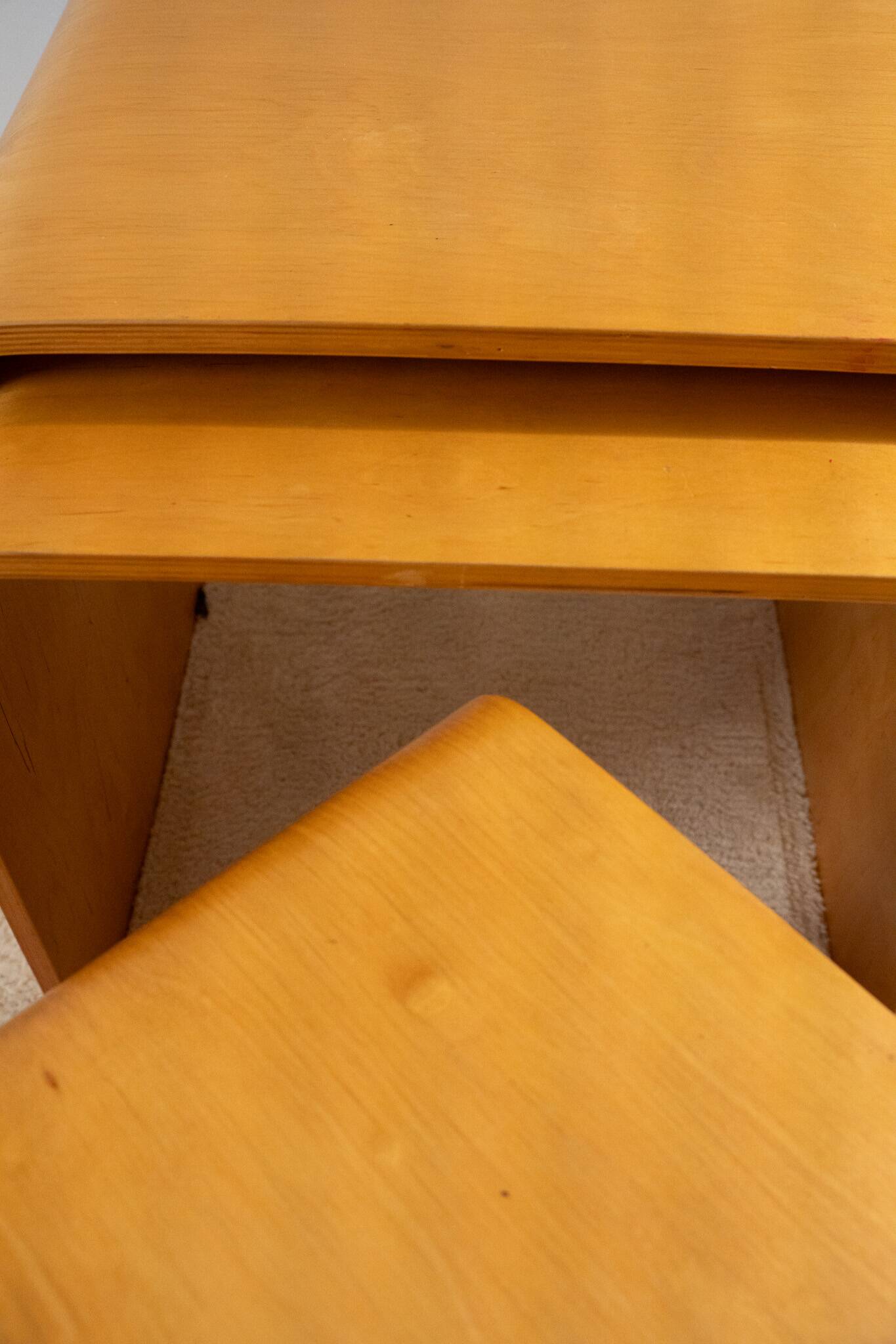 Vintage nesting tables