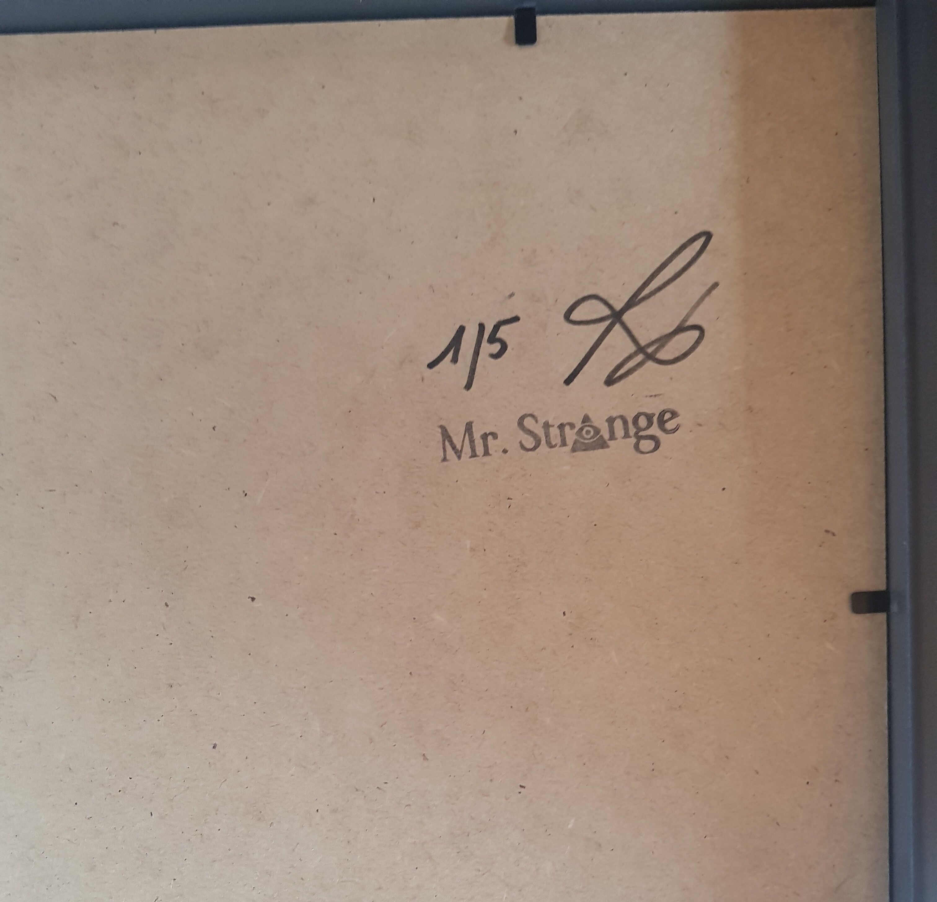 Framed screen printing