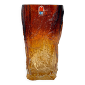 Vase en verre Kumela Kat Blomqvist Riihimaki