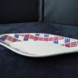Saint Amand earthenware dish Art Deco style