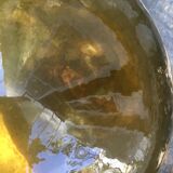 Amber color demijohn 10l