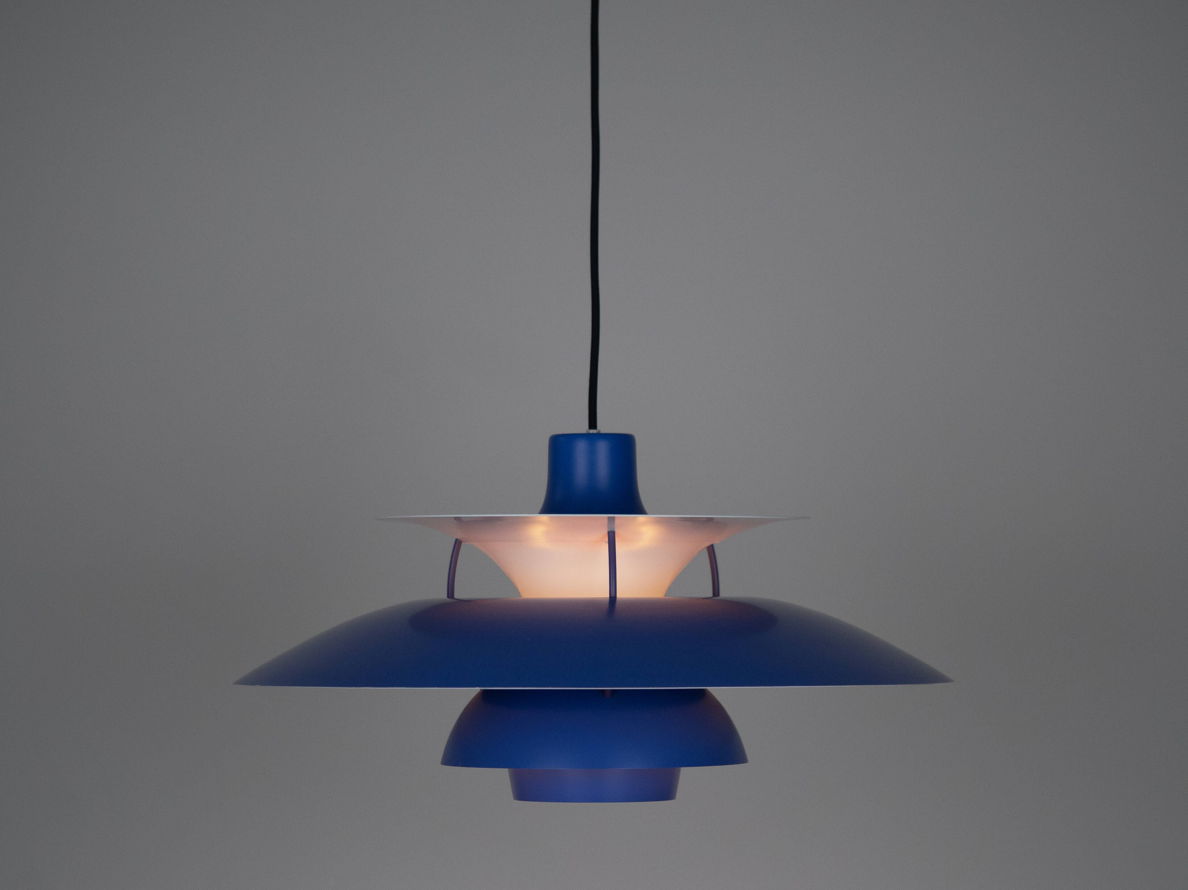 Lampe vintage PH 5 danoise par Poul Henningsen, Louis Poulsen, 1958