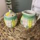 Slush milk jug and sugar bowl