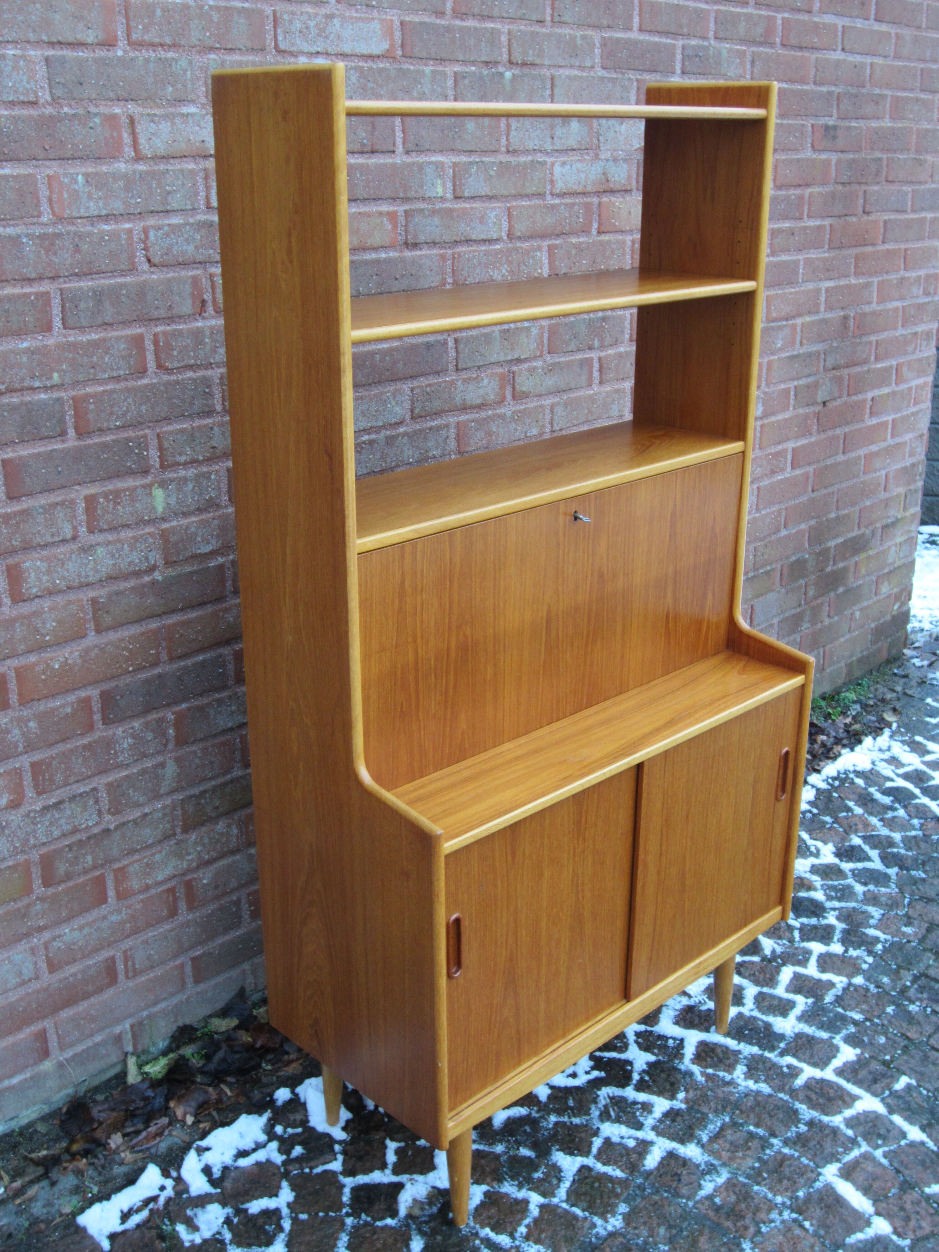 Scandinavian teak writing desk