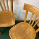 Suite de 2 chaises bistrot vintage Baumann et Cartier