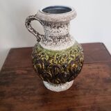 Glazed ceramic vase