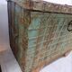 19th-century wooden wheel box