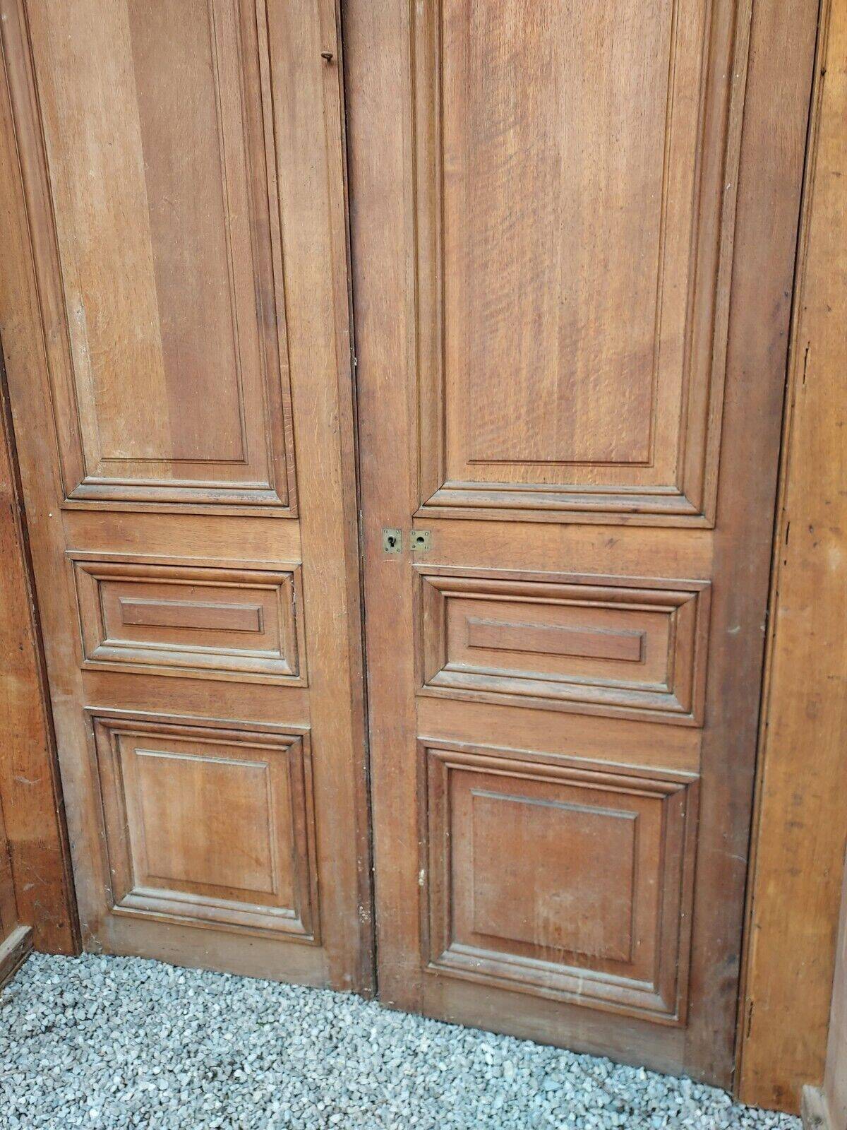 oak communication doors